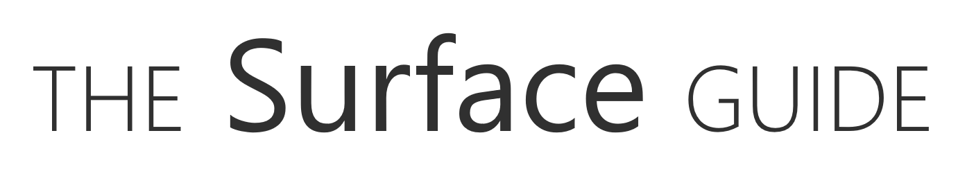The Surface Guide